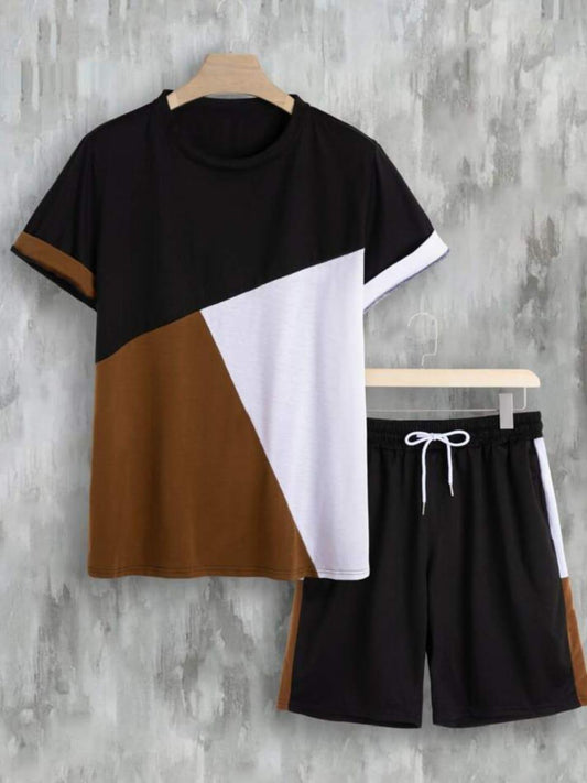 Monochrome Mood Two-Piece Outfit