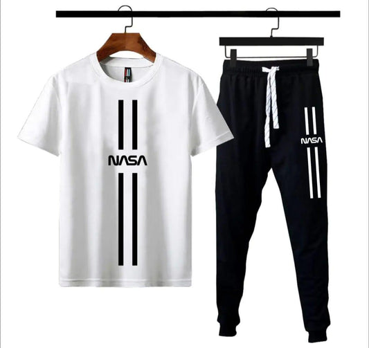 Men’s NASA Co-ord Set – Available in Green, White ,Gray& Red