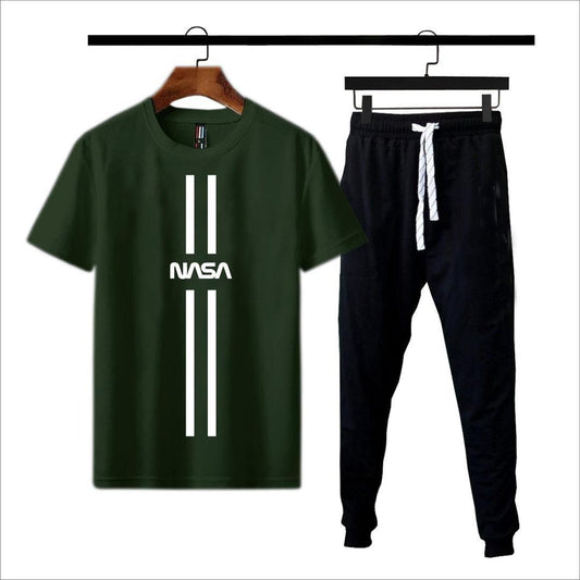 Men’s NASA Co-ord Set – Available in Green, White ,Gray& Red